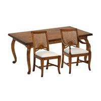 Santiago Extending Dining Table with Carvers & Side Chairs - Table 2 Carvers & 6 Chairs