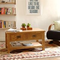 salisbury petite oak coffee table