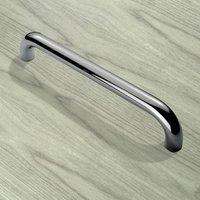 Sale - Steelworx D Pull Handle - 300mm, 24.5mm Diameter