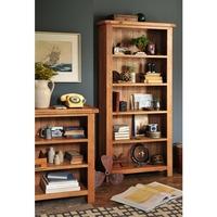 Salisbury Oak Large Storage Bookcase