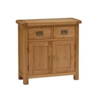 salisbury oak mini sideboard