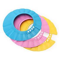 Safe Adjustable Shampoo Baby Shower Cap Bath Protect Soft Cap Hat for Kid