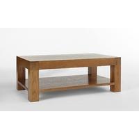 santana reclaimed oak coffee table 1200 x 700mm