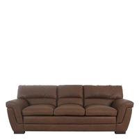 Santoro Leather 3 Seater Sofa