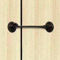 Sale - Cast Cabin Hook And Eyes 300mm Antique Black - ICH150BLK/BP