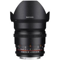 samyang 16mm t22 ed as umc cs ii vdslr lens canon fit