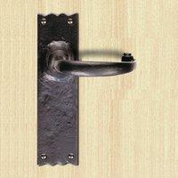 sale antique black slimline v lever latch furniture lf5508