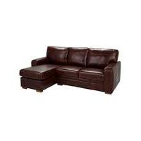 Salisbury Leather Lefthand Corner Chaise