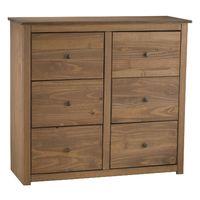 santiago 6 drawer chest