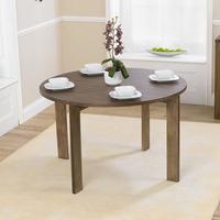 Salerno 120cm Walnut Dining Table with 4 Dining Chairs