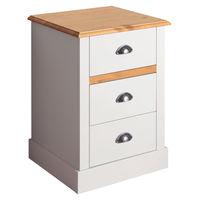 sandringham bedside white