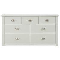 sandringham 3 plus 4 drawer chest grey