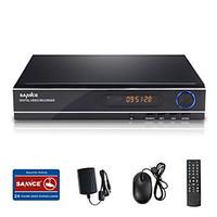 SANNCE 8CH 1080N DVR Multi-mode input w/ eCloud HDMI 1080P/VGA/BNC Output-Real Time Remote View, QR code scan P2P