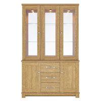 salou 3 door glass display unit