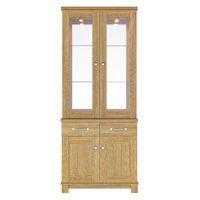 Salou 2 Door Glass Display Unit