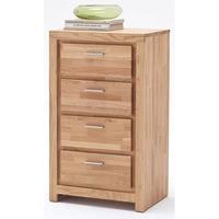 Santos Chests Of Drawers In Solid Knotty Oak With 4 Drawers