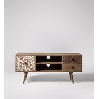 Sahara media unit in moorish print