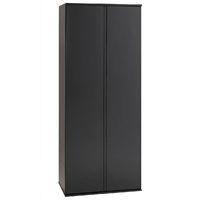 Sapphire 2 Door Wardrobe Black Gloss