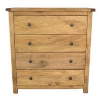 Sanford 4 Drawer Wide Chest