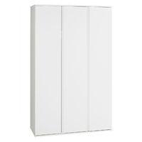 Sapphire 3 Door Wardrobe White Gloss