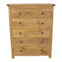 sanford 5 drawer wide chest