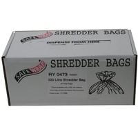 Safewrap 200 L Shredder Bags RY0473 - Pack of 50