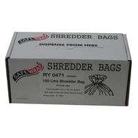 safewrap 100 l shredder bags ry0471 pack of 50