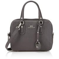 Sansibar mini handbag with shoulder strap synthetic B666-SC -Small (26.5x20x9cm), Colour:Grey