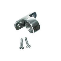 Sash Window Pole Lift Eye Chrome Complete with Fixing Screws Pack of 10