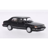 Saab 900i, schwarz, 1987, Modellauto, Fertigmodell, Triple 9 Collection 1:43