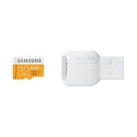 Samsung Memory 32 GB EVO Micro SDHC Memory Card with USB Adapter