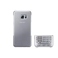 Samsung Original Galaxy S6 Edge Plus Keyboard Case Cover - Silver