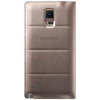Samsung Pattern S-View Case Cover for Galaxy Note 4 - Gold