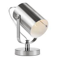 Satin Chrome Adjustable Projector Floor or Table Lamp