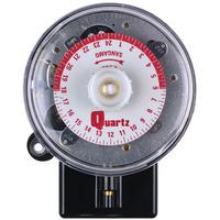 sangamo 20amp 4 pin standard electro mechanical round pattern time swi ...