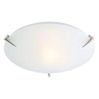 Sabinas White Frosted Ceiling Light