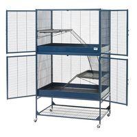 Savic Rat & Ferret Cage Royal Suite 95 - Dark Blue: 95 x 63 x 159 cm (L x W x H)