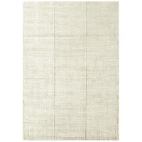 Sabara Ivory Wool & Viscose Plain Rug