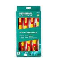 sata 09301a insulated screwdriver set 7 sets of screwdriver sets 1 set
