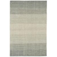 Samara Grey Stripe Wool & Cotton Rug