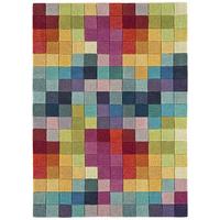 Sagar Multi Modern Wool Geometric Rug