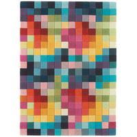 Sagar Multi Modern Wool Geometric Rug