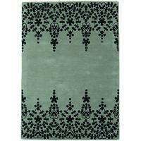 salerno grey baroque wool viscose vintage rug