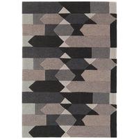 Safi Black & Grey Acrylic Modern Rug