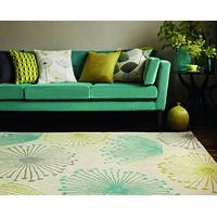 sanderson dandelion duck egg designer rug 170 x 240cm