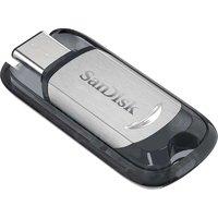 SanDisk Ultra USB flash drive - 128 GB - Black, Silver