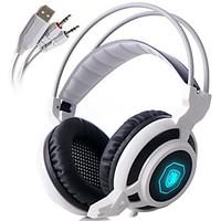 Sades Arcmage 3.5mm PC Gaming Over Ear Headset Stereo Gaming Headphones with Microphone Volume Control
