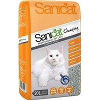 Sanicat Clumping Absorbent Cat Litter, 20 Litre