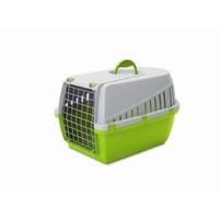 Savic Nv Trotter Pet Carrier, 49 x 33 x 30 cm, Lime Green/ Light Grey