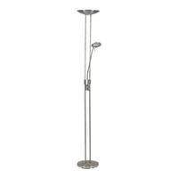 Satin Nickel Mother & Child Floor Lamp